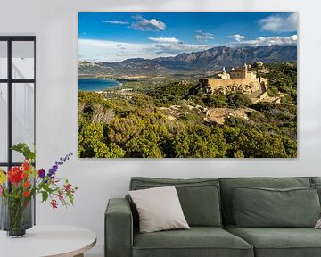 Kapelle in Calvi, Korsika, von Peter Schickert