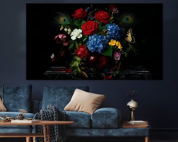 Beautiful timeless Flower Still Life in Old Master Style by Studio Pieternel