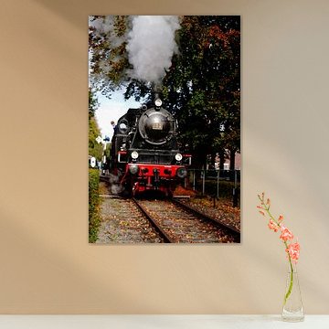 Locomotive à vapeur en action sur Surreal Media