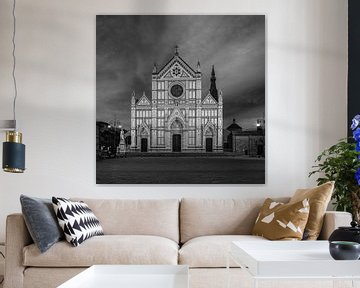 Italië in vierkant zwart wit, Florence von Teun Ruijters