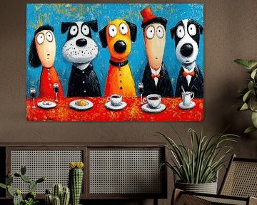 Table pour chien sur OMG Art