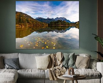Oberbayerische Herbstidylle unterm Karwendel von Christina Bauer Photos