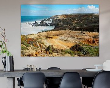 Fishermen's Trail Portugal - photographie côtière époustouflante avec mer, falaises et sentier de randonnée.