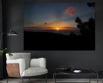 La liberté au bord de l'Atlantique  Le Fishermen's Trail - des falaises dorées, une mer d'un bleu profond et des étendues sans fin.