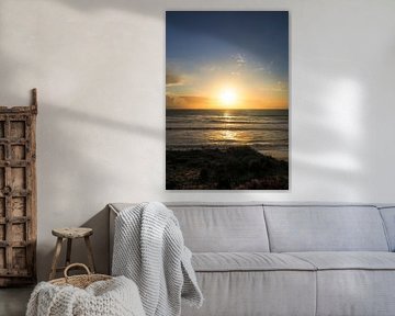 La liberté au bord de l'Atlantique  Le Fishermen's Trail - des falaises dorées, une mer d'un bleu profond et des étendues sans fin.