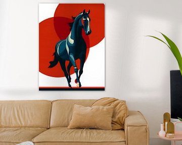Horse - Stylish animal silhouette collection by Ariadna de Raadt-Goldberg