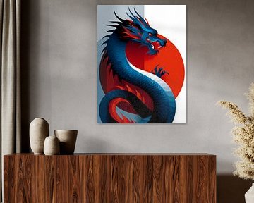 Dragon - Stylish animal silhouette collection, by Ariadna de Raadt-Goldberg