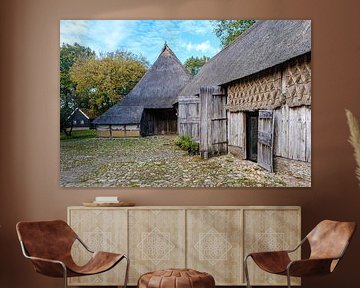 Ferme saxonne à Orvelte (Drenthe)