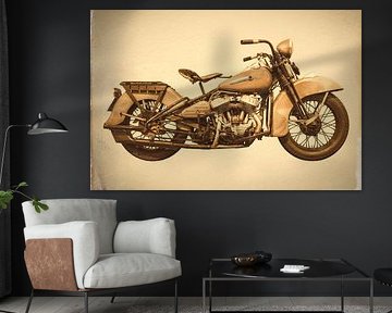 Die alte Harley-Davidson Liberator