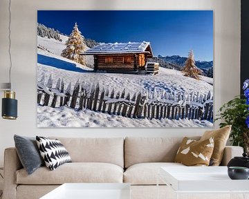 Alpage de Siusi Tyrol du Sud sur Achim Thomae Photography