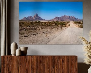 En route vers le Spitzkoppe sur Willemijn Wolthaus