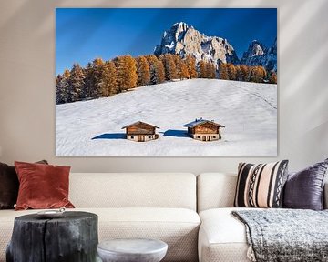 L'automne sur l'Alpe de Siusi sur Achim Thomae Photography