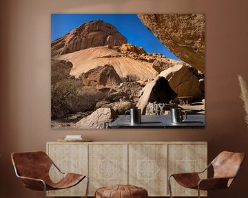 coffee in Spitzkoppe by Willemijn Wolthaus