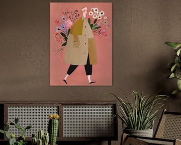 Spring in her coat by Atelier Pink Blossom