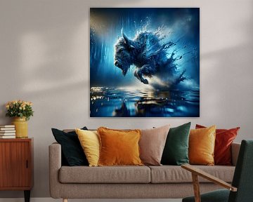 Un flux d'énergie puissant - tableau mural 