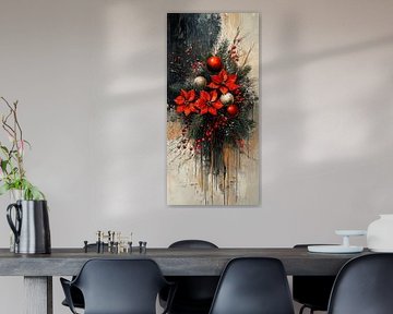 Décorations de Noël rouges