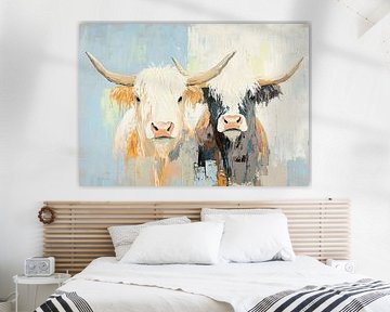 Cows Painting by ARTEO Paintings