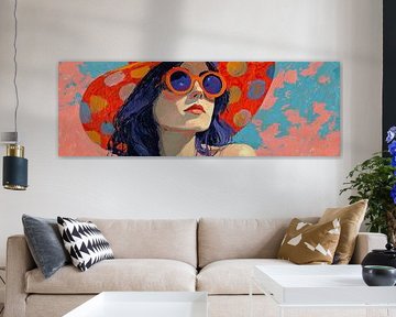 Chapeau Femme | Nuances vibrantes sur Art Merveilleux