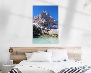 Les Alpes - sauvages, calmes, puissantes et délicates à la fois - Lac Sorapis sur Miriam Schwarzfischer Fotografie