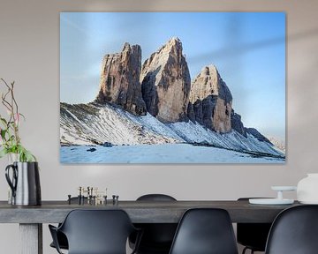 Les Trois Cimets - le monde merveilleux des montagnes - une photographie de nature à couper le souffle avec des sommets, des vallées et des ambiances lumineuses. sur Miriam Schwarzfischer Fotografie