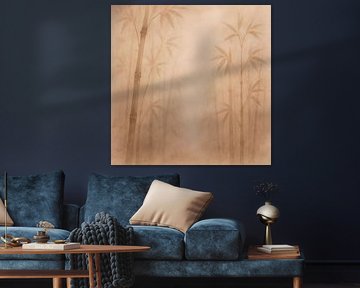 Bambus im Japandi-Stil von FoXo Art