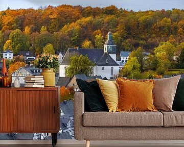 Historisch Freudenberg in de herfst