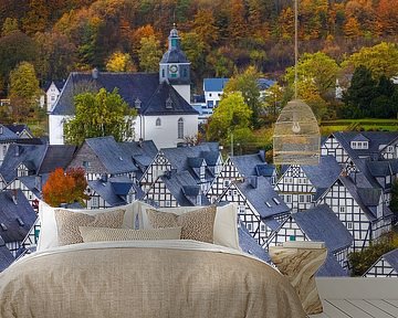 Historisch Freudenberg in de herfst