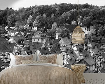 Historisch Freudenberg in Zwart-Wit