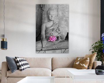 Fleur de lotus dans la lumière de l'éternité sur Walter G. Allgöwer