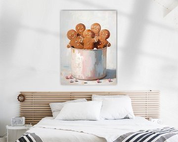 Lebkuchenmänner in Dose von Kim Karol / Ohkimiko