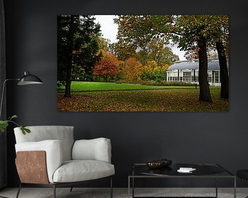 Orangerie dans une ambiance automnale