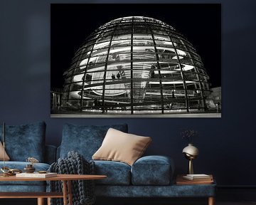 Walking in the helix at the Reichstag of Germany by Jan de Vries