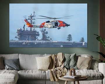 Garde côtière américaine Sikorsky MH-60T Jayhawk. sur Jaap van den Berg