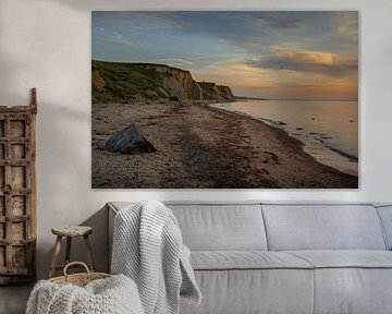 Evening atmosphere on the cliffs of Heiligenhafen by Thomas Junklewitz