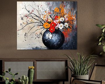 Fleurs modernes 7.4011 sur La collection ARTEO