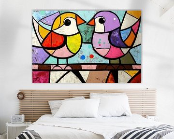 Oiseaux joyeux sur La collection ARTEO
