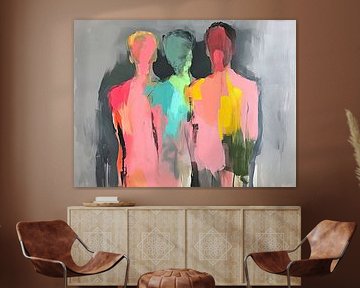 Figures colorées sur Caprices d'Art