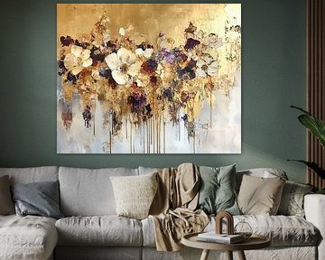 Golden Flowers by Zen and More