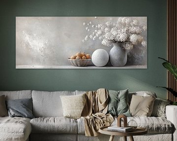 Fleurige Compositie van ARTEO Schilderijen