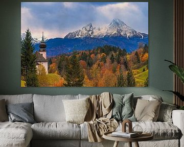 L'église de pèlerinage Maria Gern près de Berchtesgaden