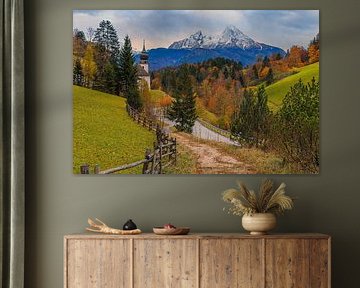 L'église de pèlerinage Maria Gern près de Berchtesgaden