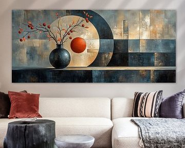 Orange Blue by Art Whims