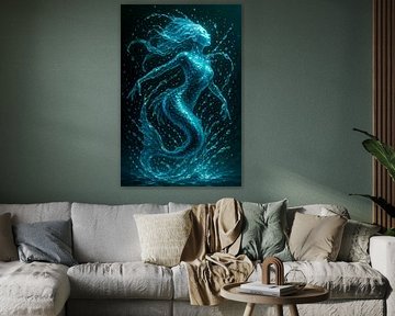 La sirène - élégance et énergie dans un mouvement fluide