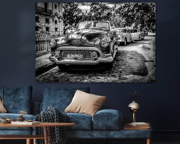 Voiture ancienne à La Havane sur Dieter Walther