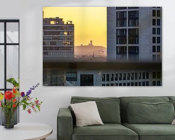 Skyline with Teufelsberg in the distance