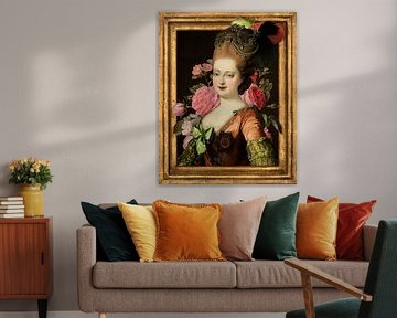 the Framed Lady van Marja van den Hurk