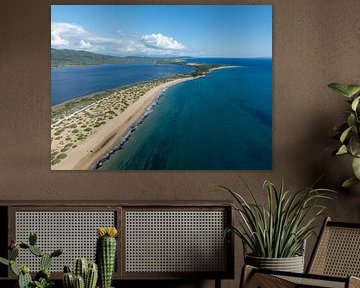 Lake Korission coastline