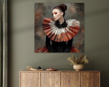 Stillness in Scarlet by PixelMint.