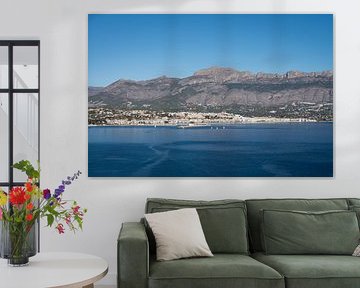 Coastal town of Altea, mountains and the blue sea by Adriana Mueller