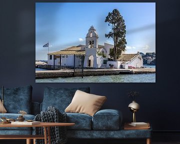 Vlacherna from the water